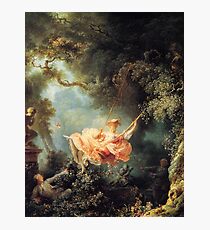 The Swing by Jean-Honoré Fragonard Photographic Print
