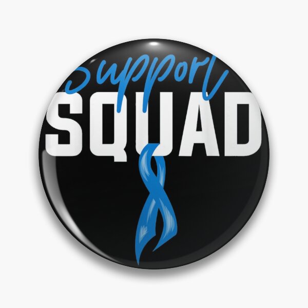 Item preview, Support Squad Blue Ribbon designed and sold by Shirley Jeffers.