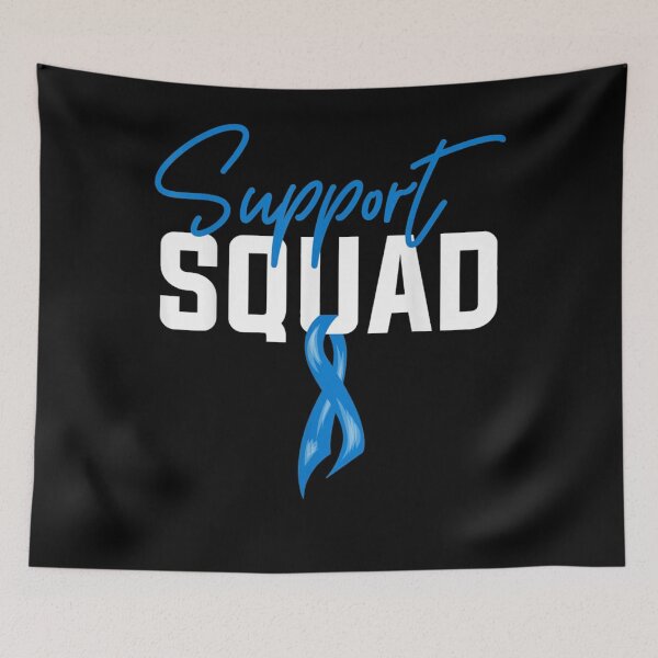 Item preview, Support Squad Blue Ribbon designed and sold by Shirley Jeffers.