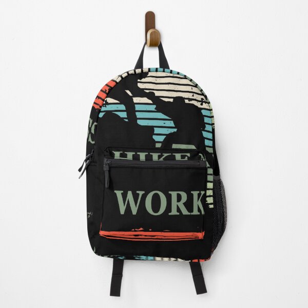Item preview, Funny Hiking N Hike More Work Less For Hiking Lover designed and sold by manzee.