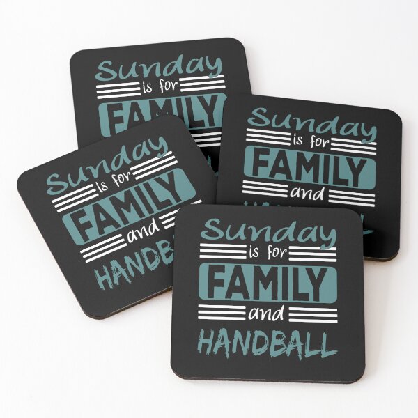 Item preview, Sunday Is For Family And Handball Saying designed and sold by Merchandiser099.