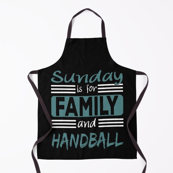 Item preview, Sunday Is For Family And Handball Saying designed and sold by Merchandiser099.