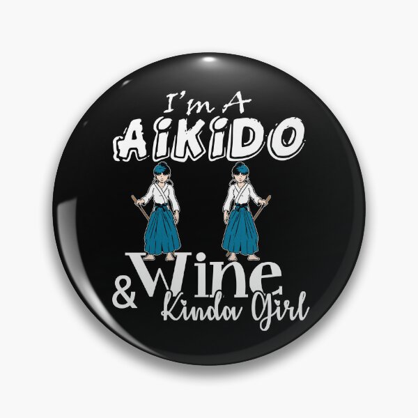 Item preview, Aikido - Aikido And Wine Kinda Girl designed and sold by UnknownArtistt.