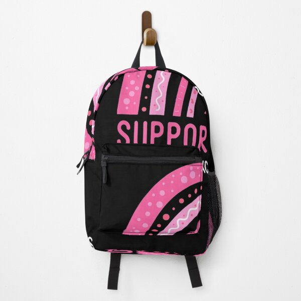 Item preview, Support Squad Breast Cancer Ribbon Pink Rainbow designed and sold by Shirley Jeffers.