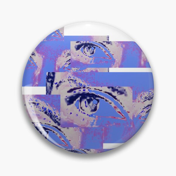 Item preview, Purple and Blue holographic eyes designed and sold by Siink.