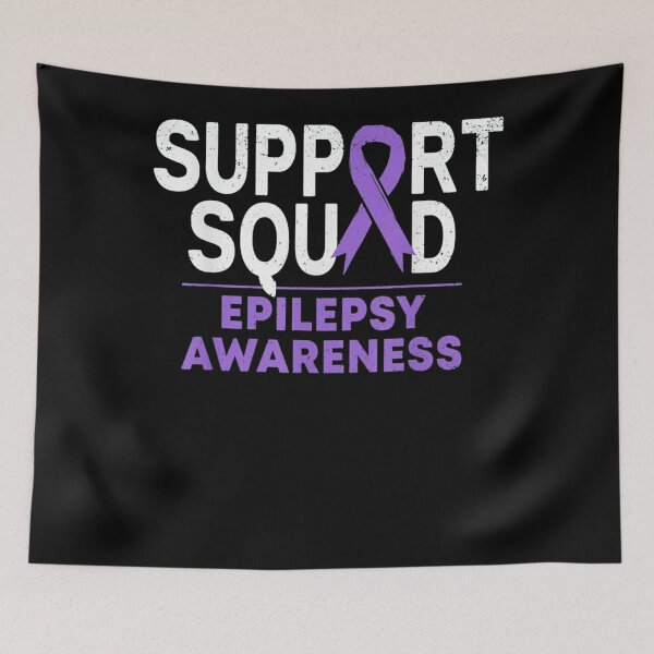 Item preview, Support Squad Epilepsy Awareness Month designed and sold by Harriet Taplin.