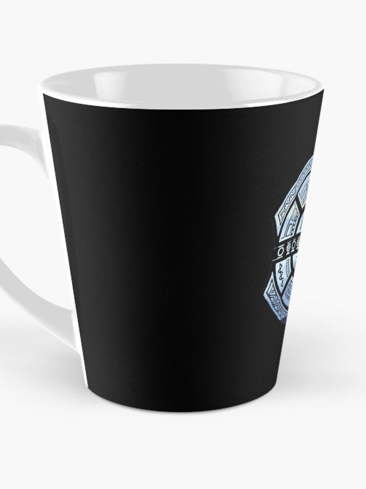Thumbnail 3 of 4, Coffee Mug, Mountain Range Circularity designed and sold by createVisions.