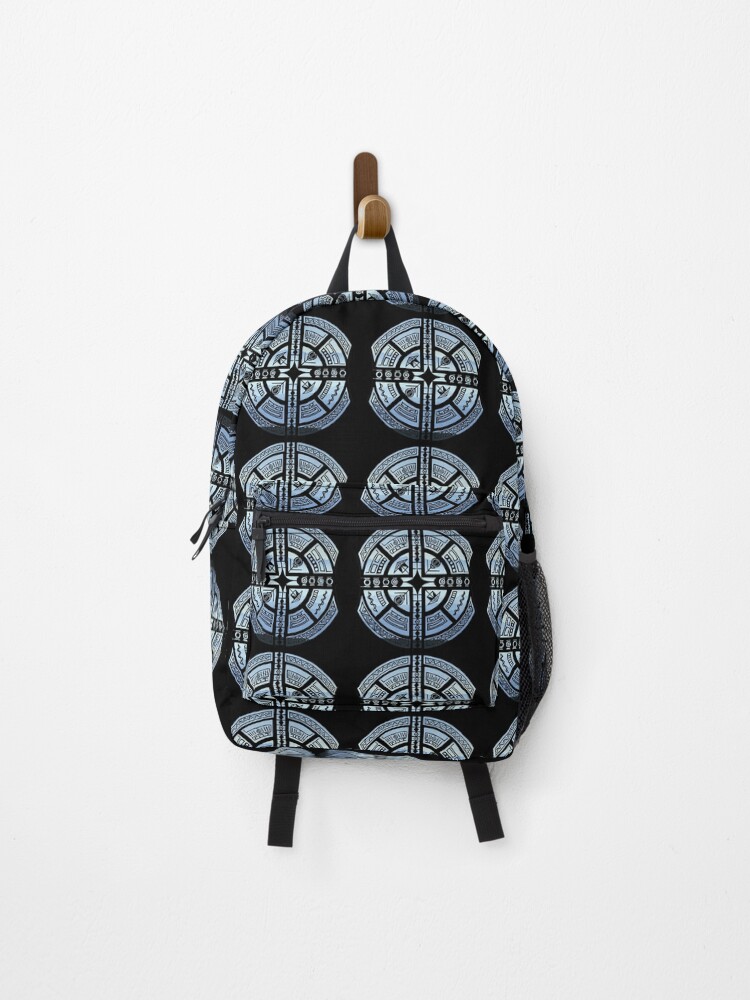 Thumbnail 1 of 3, Backpack, Mountain Range Circularity designed and sold by createVisions.