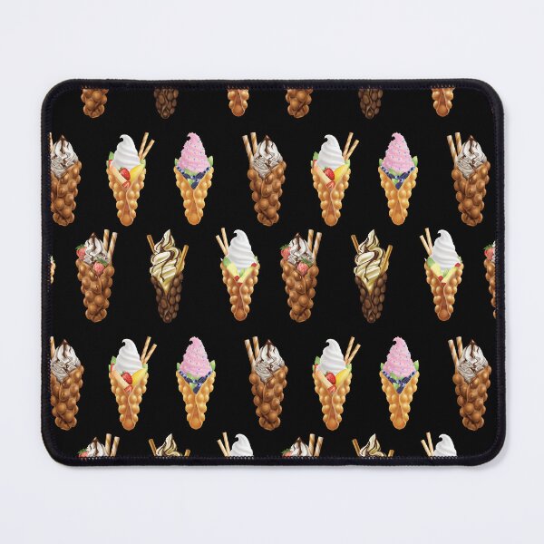 Item preview, Assorted Flavors Of Egg Bubble Waffle With Ice Cream designed and sold by Alicia Chee.