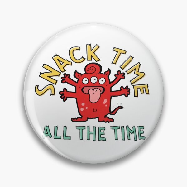 Item preview, Snack Time All the Time - Toddler Short Sleeve Tee, Funny Kids Shirt designed and sold by queenzoid.