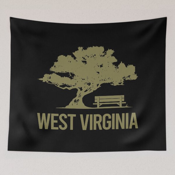 Item preview, Bench And Tree West Virginia designed and sold by nguyentanshop.