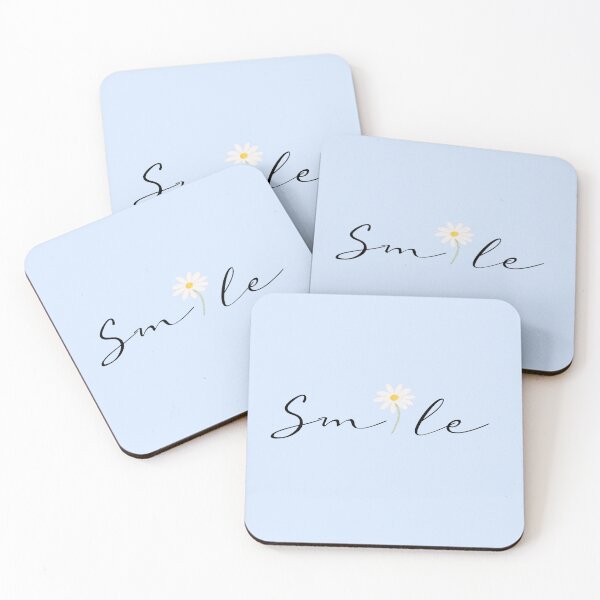 Item preview, lettering smile, daisy,flower designed and sold by zzzozzo.