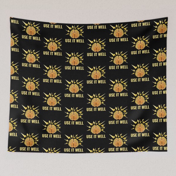 Item preview, Use Your Brain Well - Funny Sayings designed and sold by chetan786.
