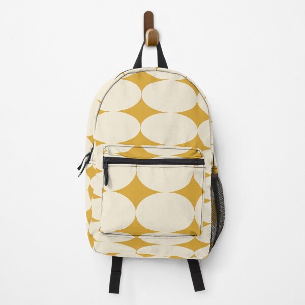 Item preview, Retro Round Pattern - Yellow White designed and sold by technicolorable_art.