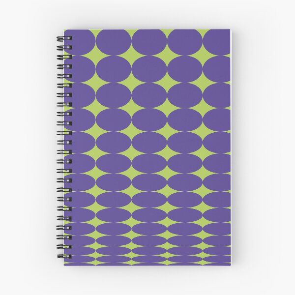 Aperçu de l'œuvre Copy of Retro Round Pattern - Green Purple créée et vendue par technicolorable_art.