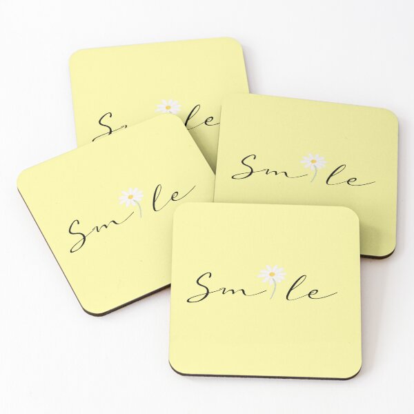 Item preview, lettering smile, daisy,flower designed and sold by zzzozzo.