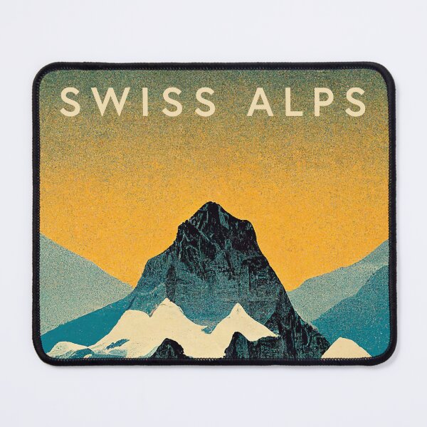 Item preview, Swiss Alps designed and sold by Retro Travel Design.