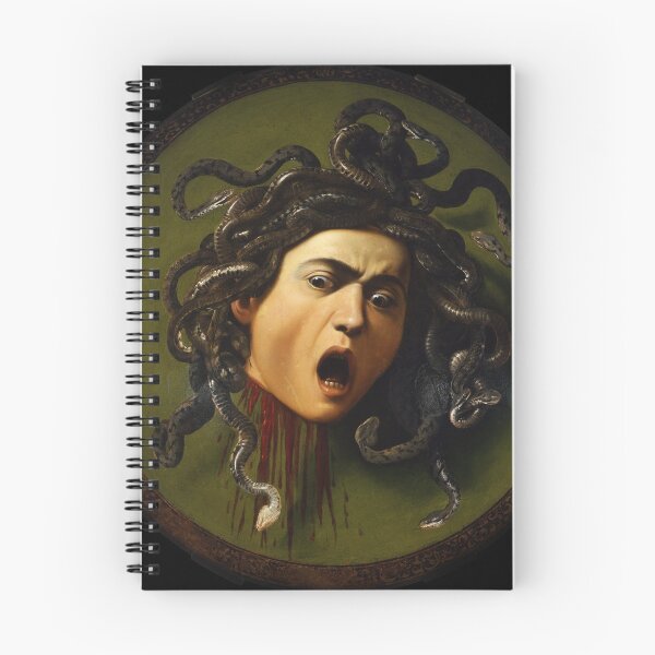 Item preview, Medusa (1597-1598), by Caravaggio. designed and sold by Historical Paintings.