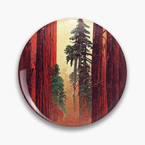 Item preview, Redwoods designed and sold by Retro Travel Design.