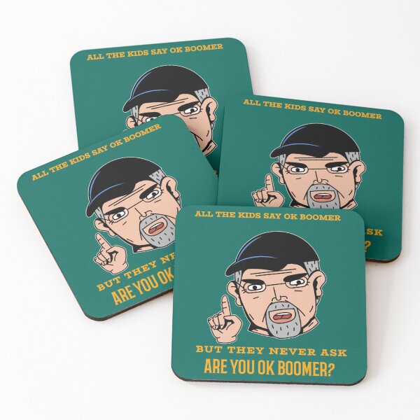 Item preview, All The Kids Say Ok Boomer But They Never Ask Are You Ok Boomer   designed and sold by Rkleatherworks.