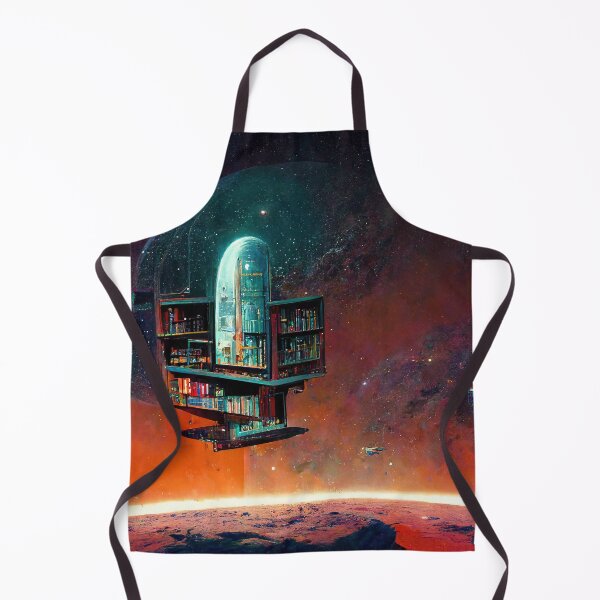 Item preview, Orbital Library Abstract AI Generated Art designed and sold by MeAI-Art.