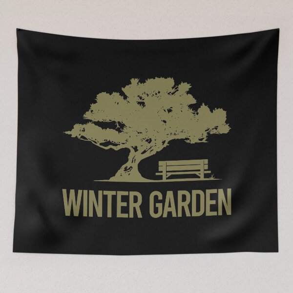 Item preview, Bench And Tree Winter Garden designed and sold by nguyentanshop.