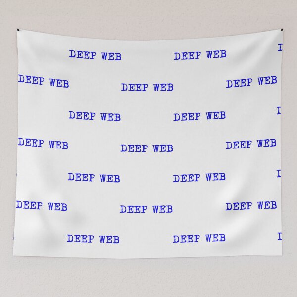 Item preview, Deep web, for internet lovers, geek, gamers, coders etc (blue) Long  designed and sold by Rkleatherworks.