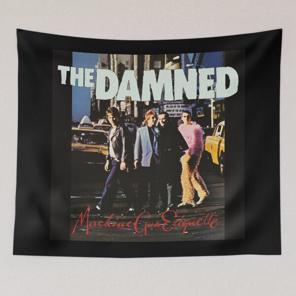 Item preview, The Damned machine gun etiquette 2 designed and sold by CarolPedder56.