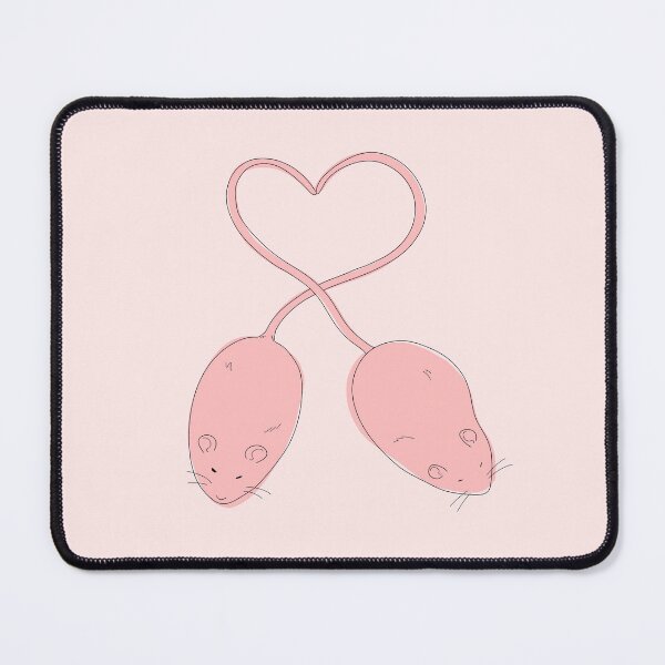 Item preview, Pink Rats Making A Heart designed and sold by korlatte.