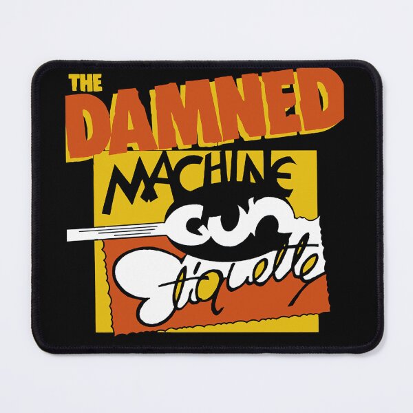 Item preview, The Damned machine gun etiquette designed and sold by CarolPedder56.