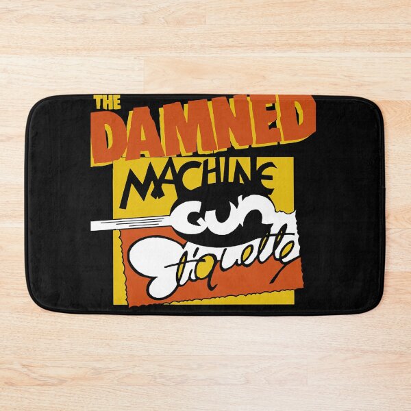 Item preview, The Damned machine gun etiquette designed and sold by CarolPedder56.