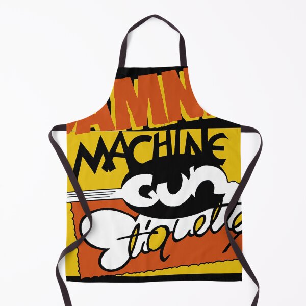 Item preview, The Damned machine gun etiquette designed and sold by CarolPedder56.