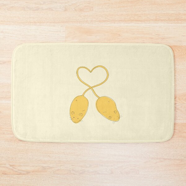 Item preview, Yellow Rats Making A Heart  designed and sold by korlatte.