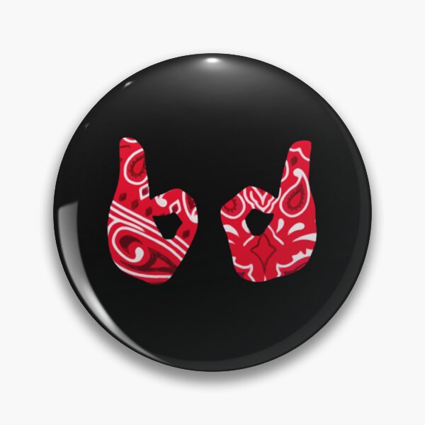 Item preview, Blood gang sign (bd) Clas designed and sold by kacya5zndiana.