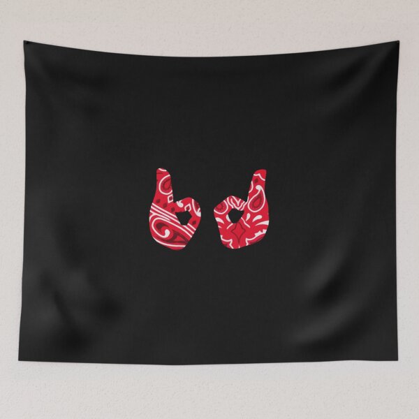 Item preview, Blood gang sign (bd) Clas designed and sold by kacya5zndiana.