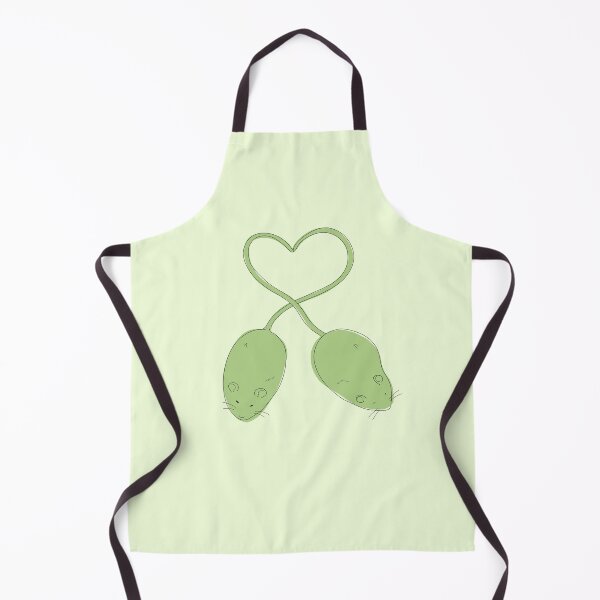 Item preview, Green Rats Making A Heart designed and sold by korlatte.