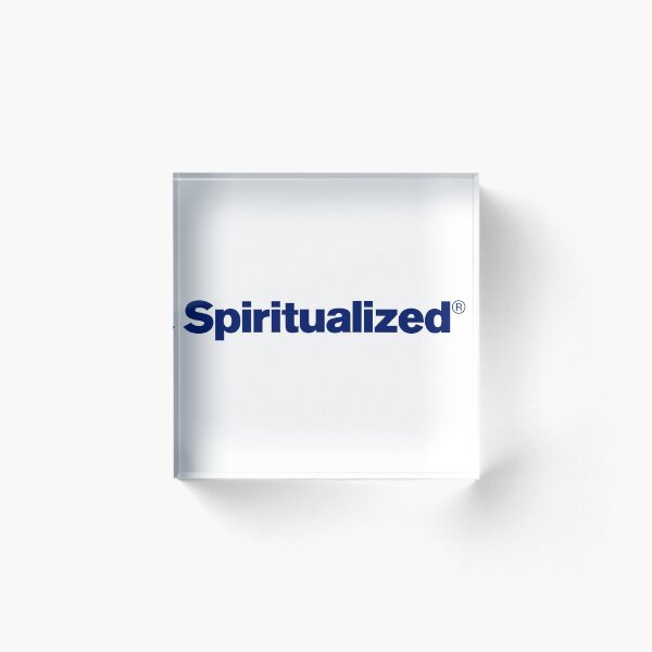 Spiritualized Logo (Ladies and Gentlemen We Are Floating in Space) Acrylic Block
