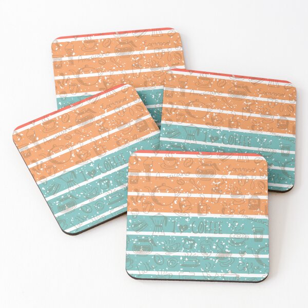 Item preview, Retro Coffee Seamless Pattern designed and sold by Yellow Coffee.