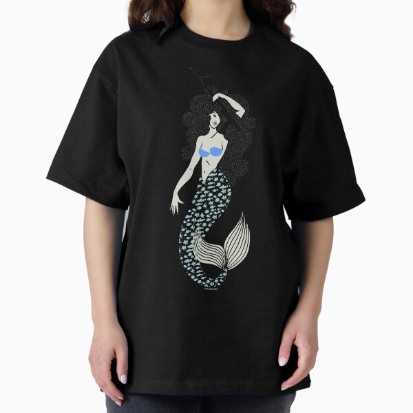 Item preview, Spearfishing Mermaid designed and sold by banwa.