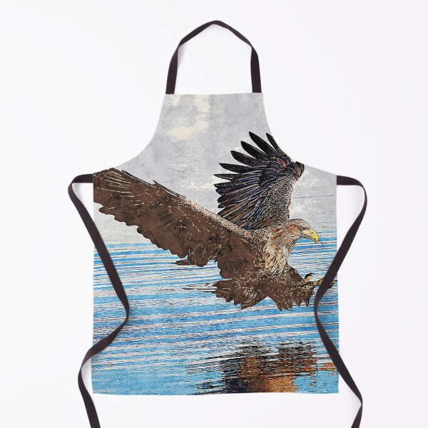 Item preview, White Tailed Eagle Hunting For Fish - Custom Pet Portrait Art Studio designed and sold by Custom Pet Portrait Art Studio.