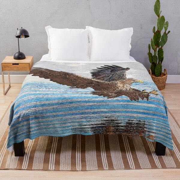 Item preview, White Tailed Eagle Hunting For Fish - Custom Pet Portrait Art Studio designed and sold by Custom Pet Portrait Art Studio.