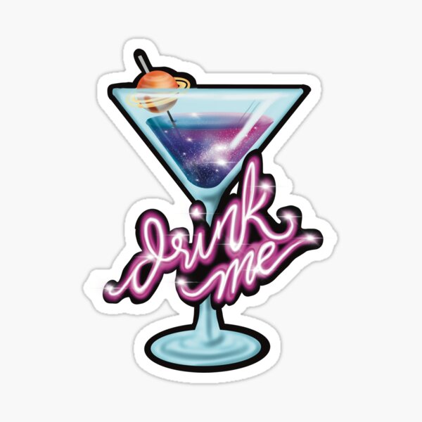 Drink Me Sticker