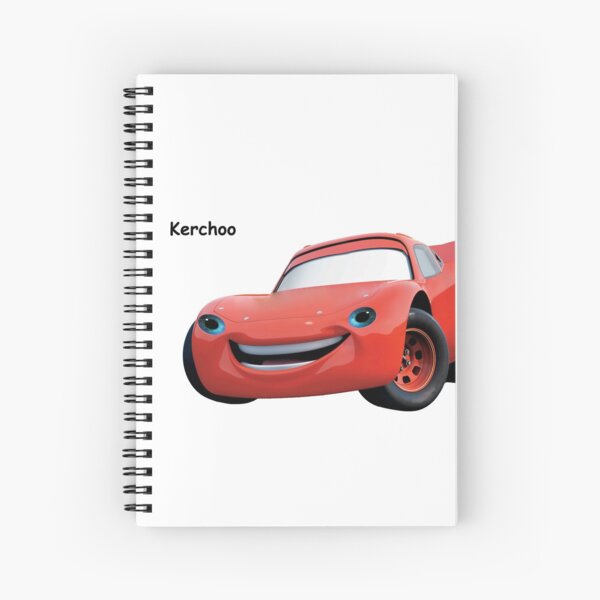 Kerchoo Voiture complète Cahier à spirale
