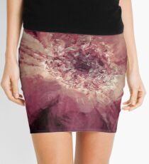 Painted Gerber Daisy Mini Skirt