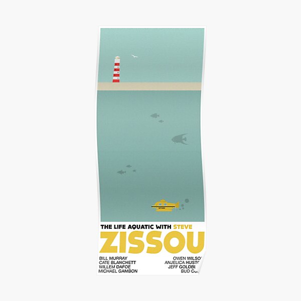 The Life Aquatic (With Steve Zissou) Poster