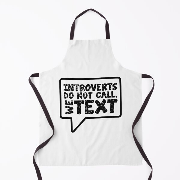 Item preview, Introverts do not call, We Text. designed and sold by lunacarter.