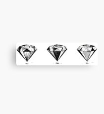 3 Diamonds Canvas Print