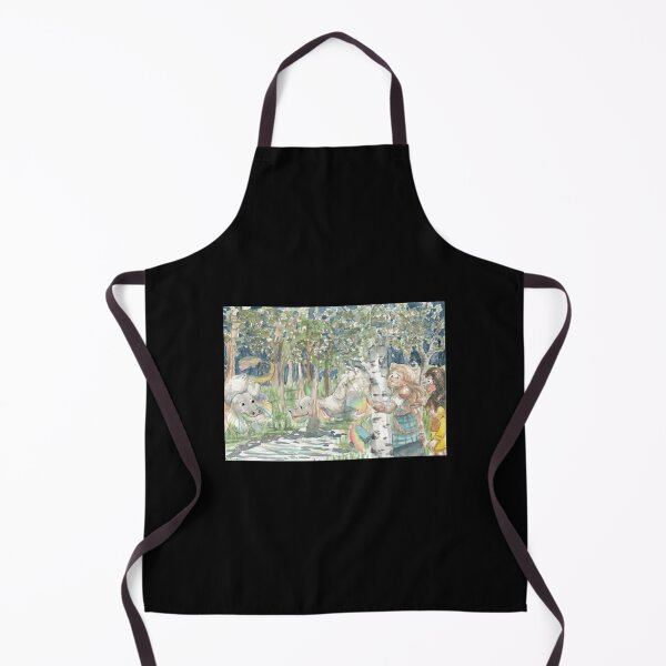 Item preview, Some dragons and dragon riders in a birch forest Classic designed and sold by poissobaisha.