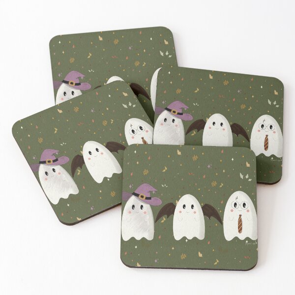 Item preview, Ghost trio, dressed up for halloween designed and sold by madamemorgane.