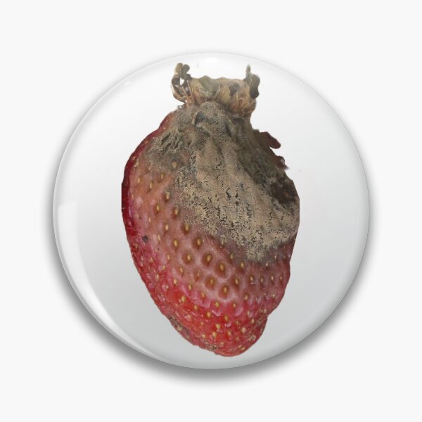 Item preview, decayed strawberry stickerr designed and sold by ferneyguerney.